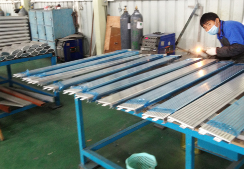 Stainless-steel workshop